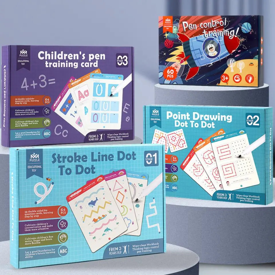 Pen Control Training book - Toys Shop Australia | Educational Toys