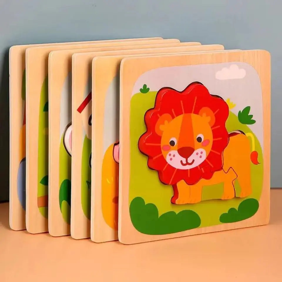 3d Wooden Puzzles for Toddlers