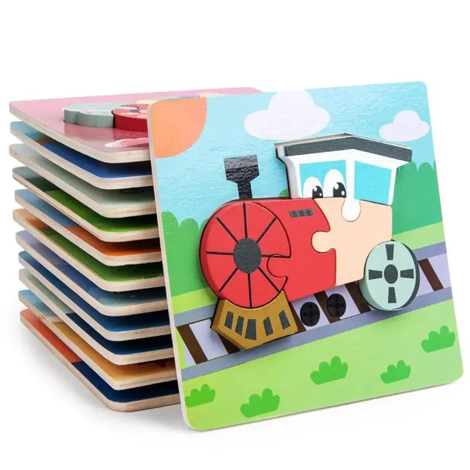 Montessori 3d puzzles vehicles - Toys Shop Australia | Educational Toys