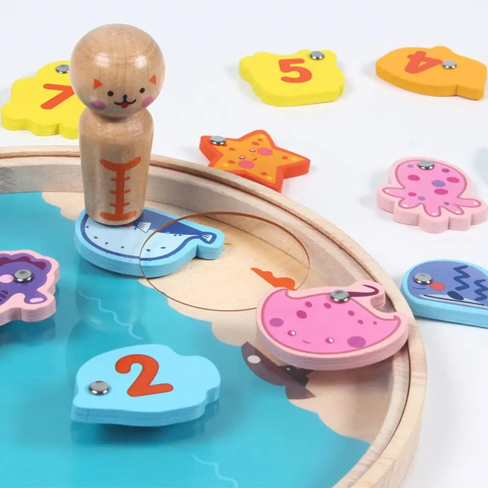 Montessori Wooden Magnetic Fishing Toy - Toys Shop Australia | Educational Toys