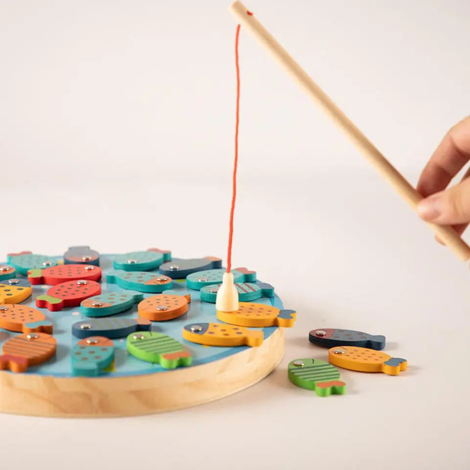 Montessori Wooden Magnetic Fishing Toy - Toys Shop Australia | Educational Toys
