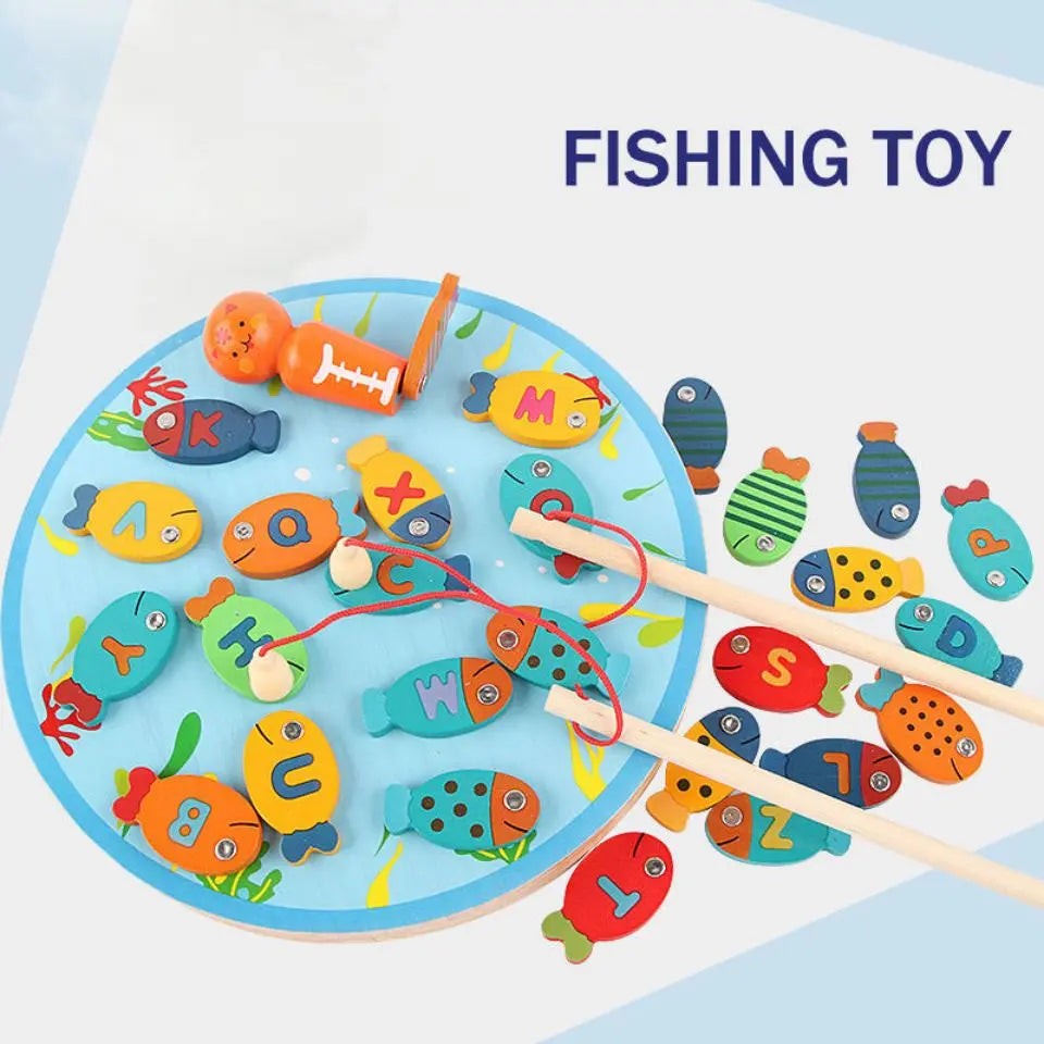 Montessori Wooden Magnetic Fishing Toy - Toys Shop Australia | Educational Toys