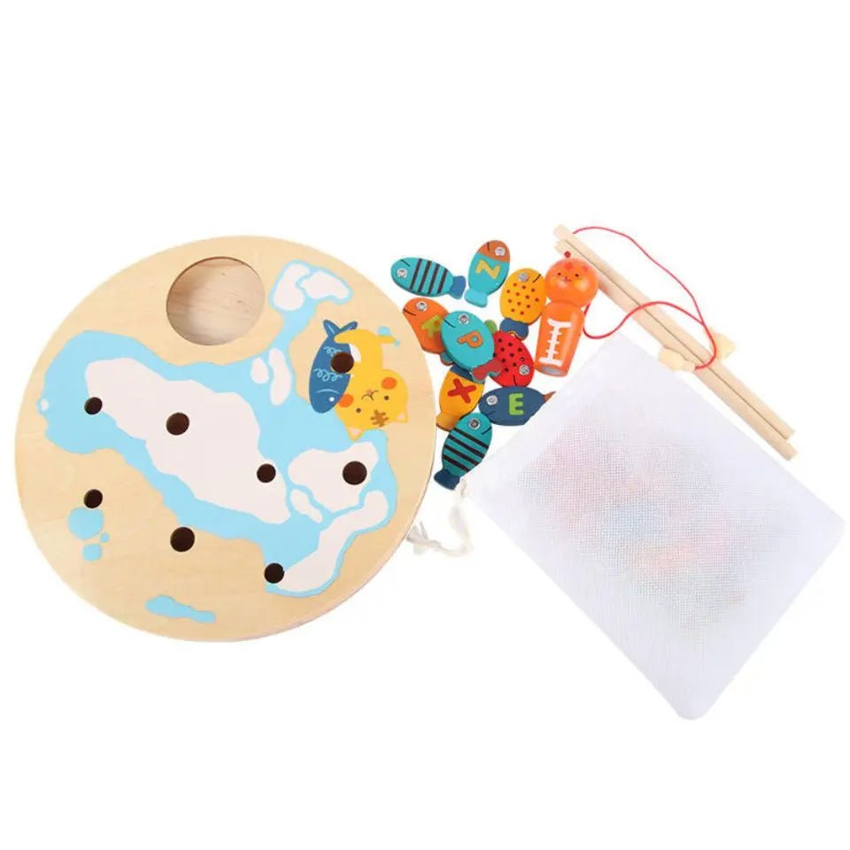 Montessori Wooden Magnetic Fishing Toy - Toys Shop Australia | Educational Toys