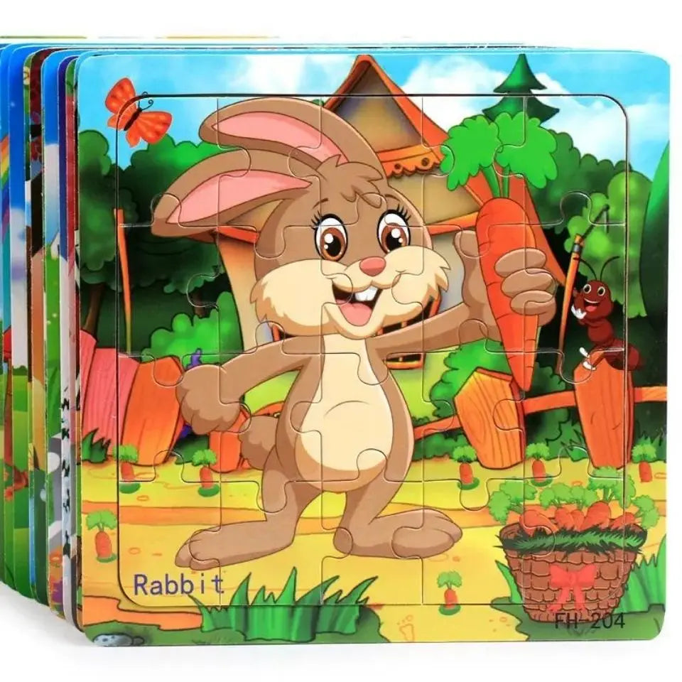 Cartoon training puzzle - Toys Shop Australia | Educational Toys