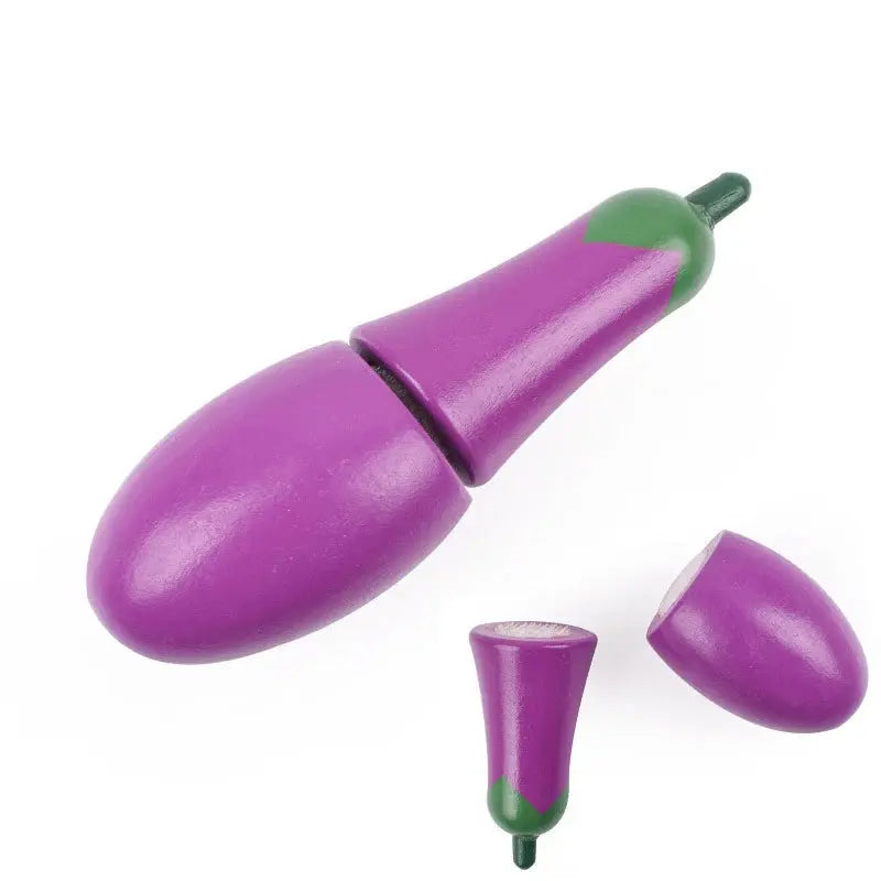 Wooden Cut Fruit & Veggie Kitchen Toy - Toys Shop Australia | Educational Toys