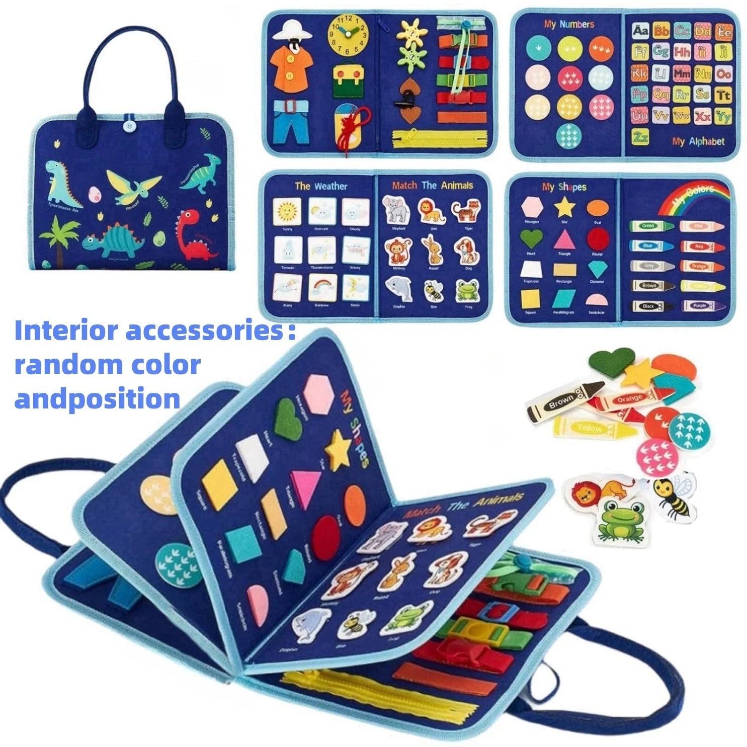 Toddler Busy Board - Montessori Toys