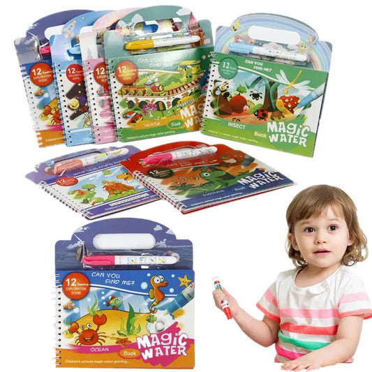 Reusable Water Painting Book - Toys Shop Australia | Educational Toys