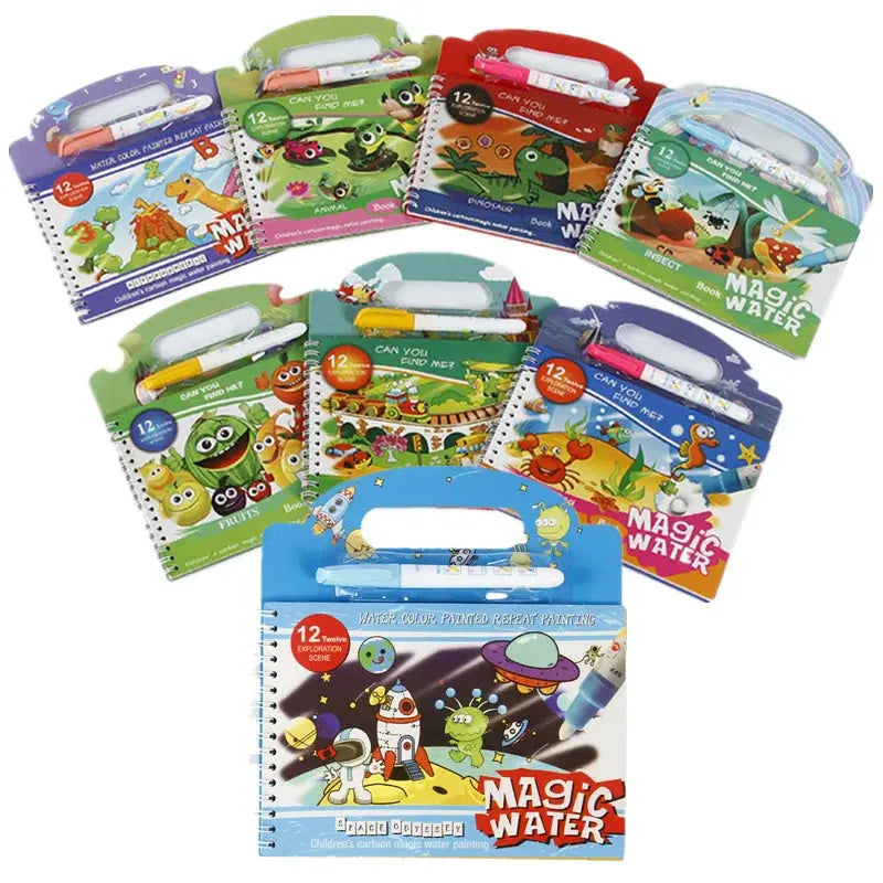 Reusable Water Painting Book - Toys Shop Australia | Educational Toys