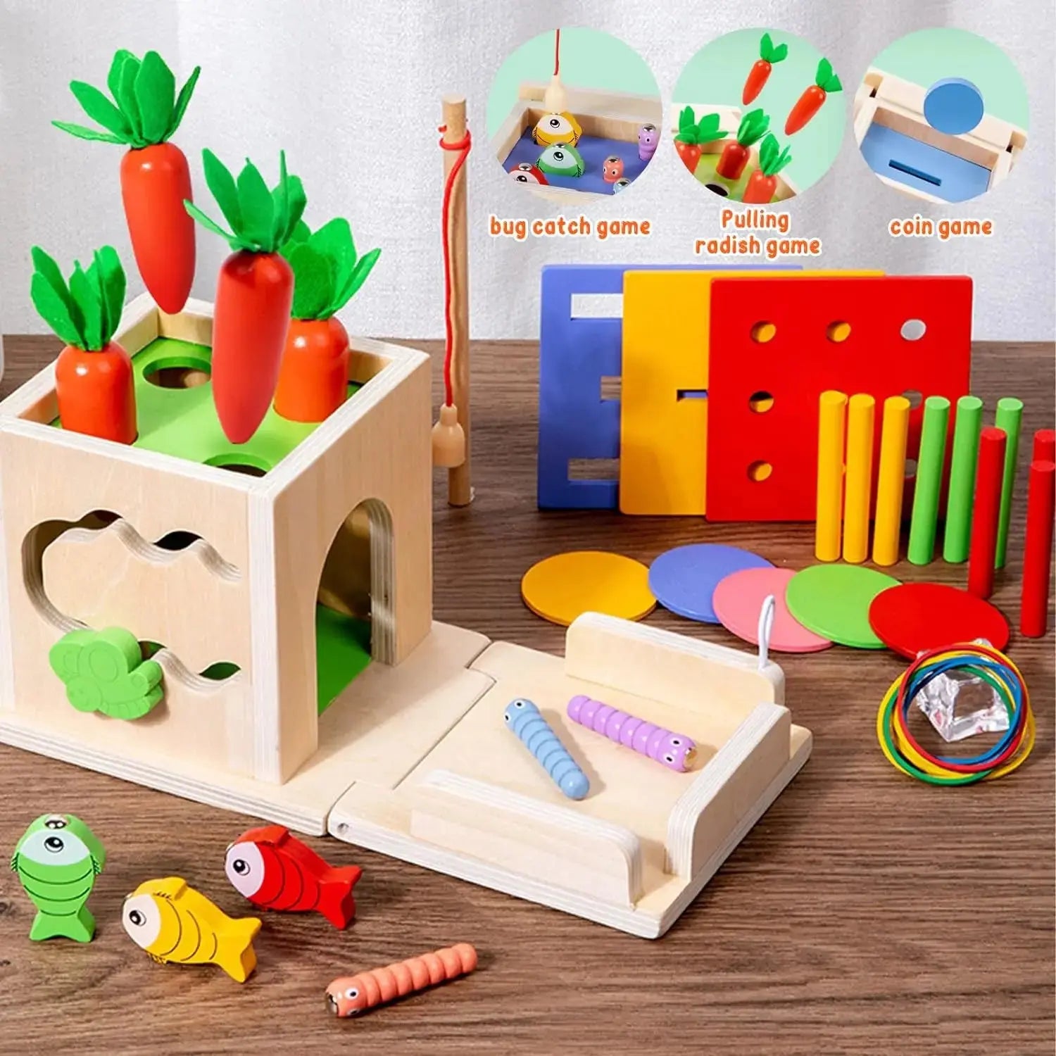 1 in 4 Montessori Wooden Toy - Toys Shop Australia | Educational Toys