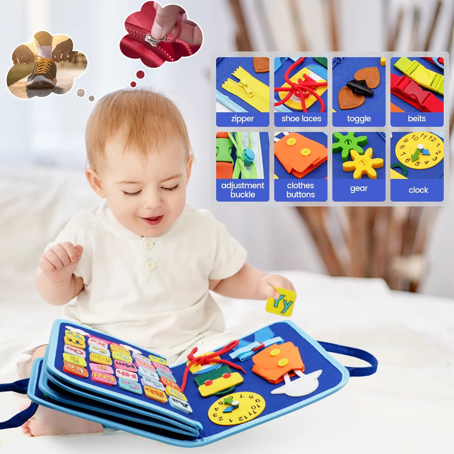 Busy Board Toys For Toddlers Busy Book