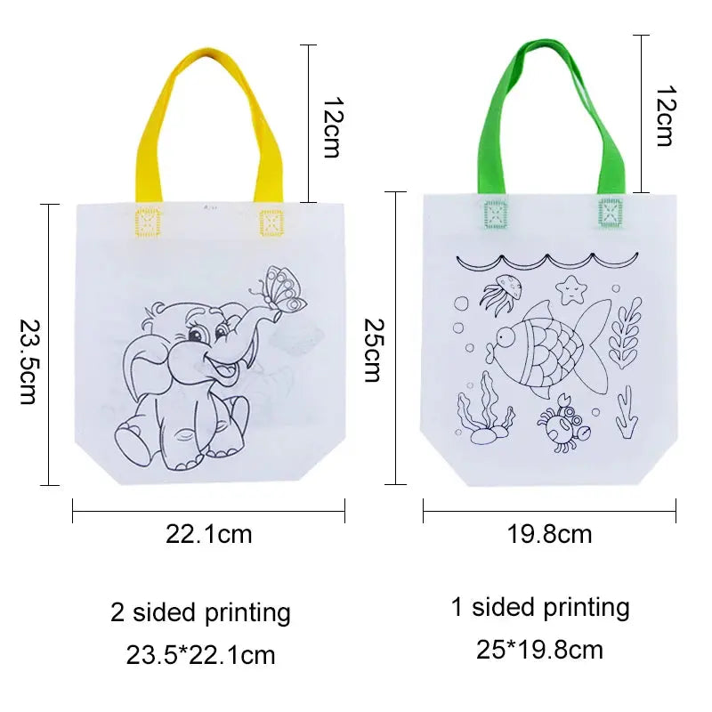 DIY Graffiti Non-Woven Gift Bags - Toys Shop Australia | Educational Toys