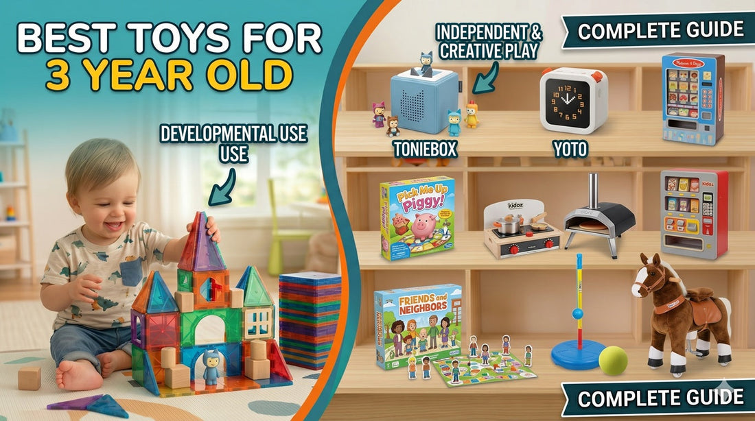 The Best Toys for 3 Year Old Children