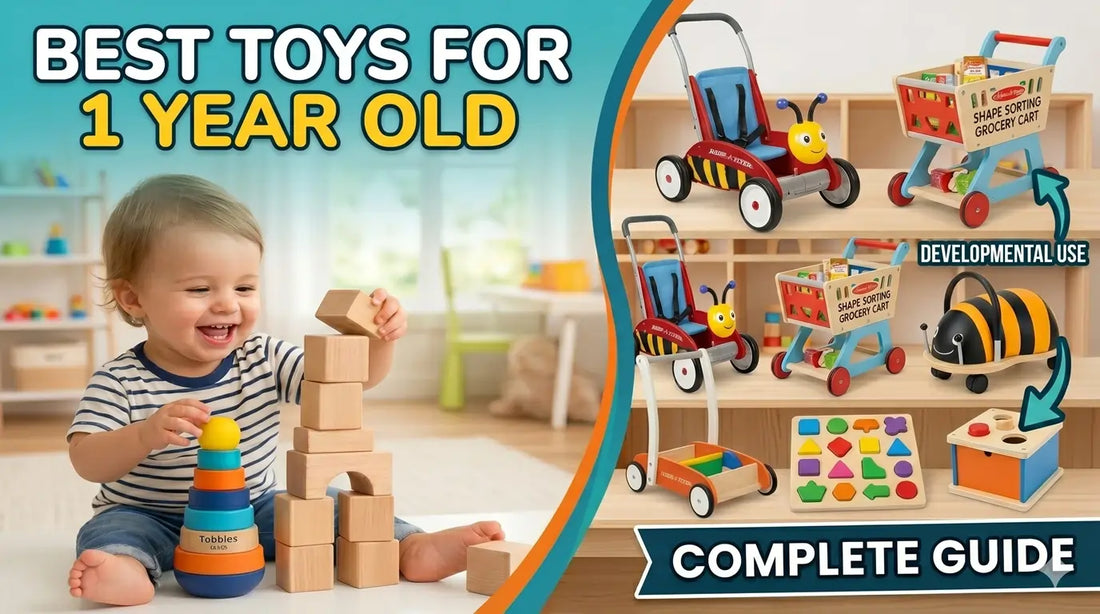 Choosing the Best Toys for 1 Year Old Toddlers