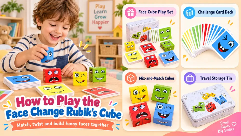 How to Play the Face Change Rubik's Cube