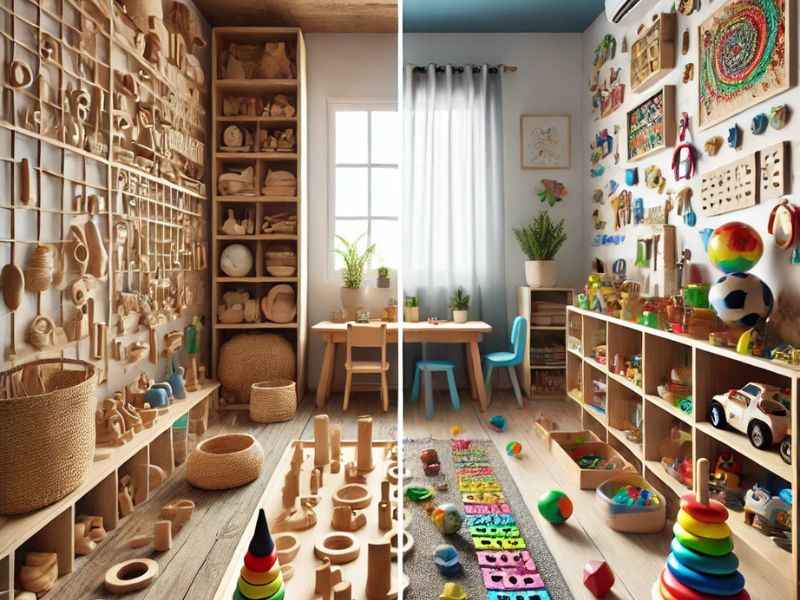 Montessori Toys vs Conventional Toys