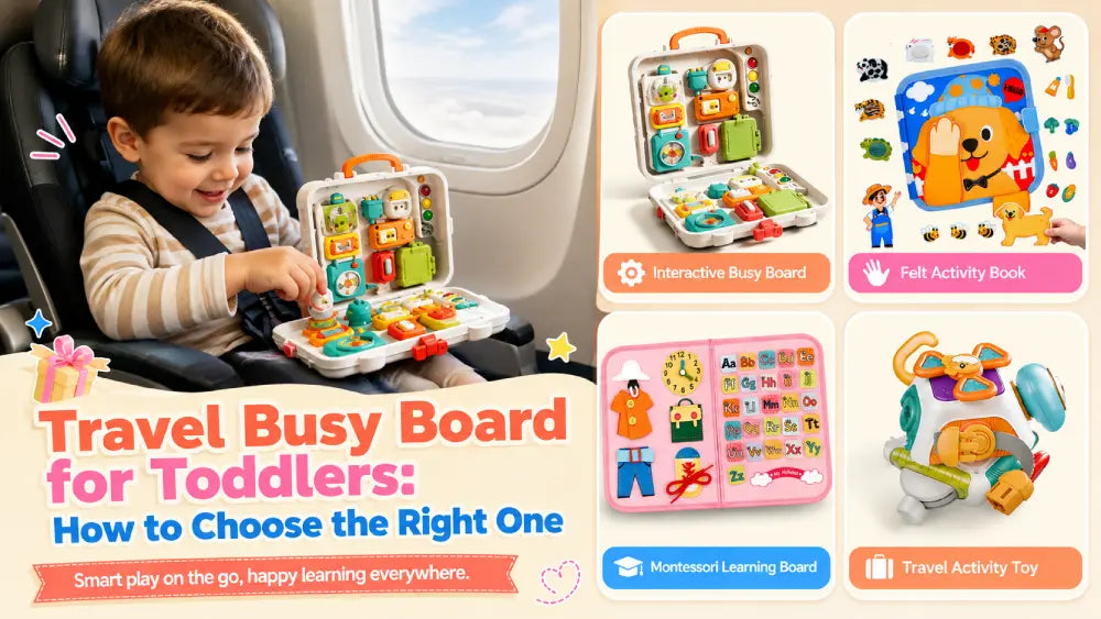 Travel Busy Board for Toddlers: How to Choose the Right One
