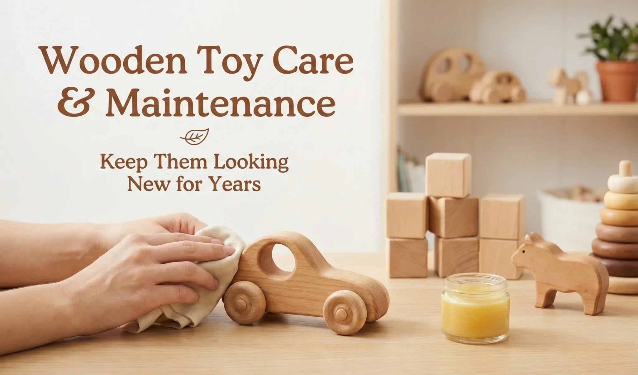 Wooden Toy Care & Maintenance Keep Them Looking New for Years