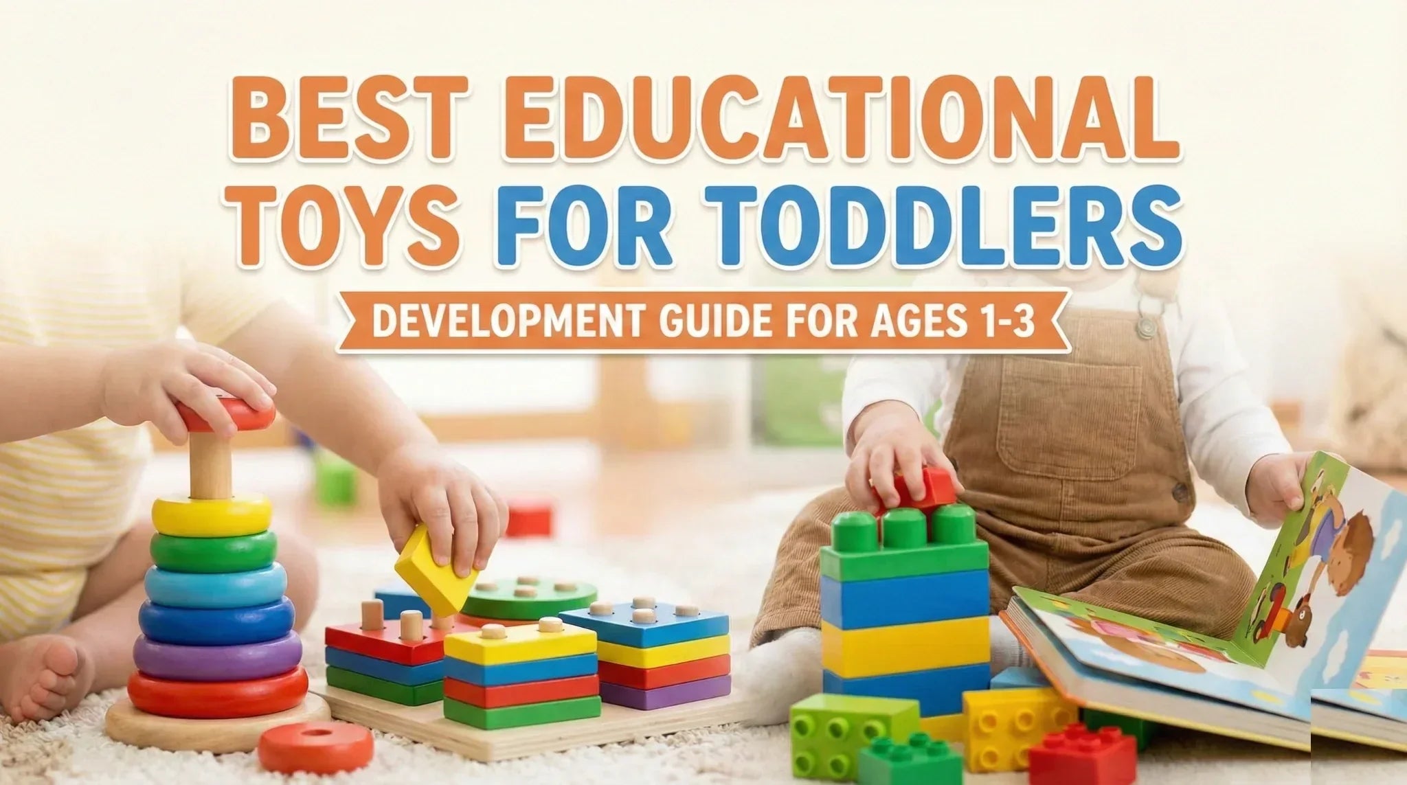 Best Educational Toys for Toddlers: Development Guide for Ages 1-3