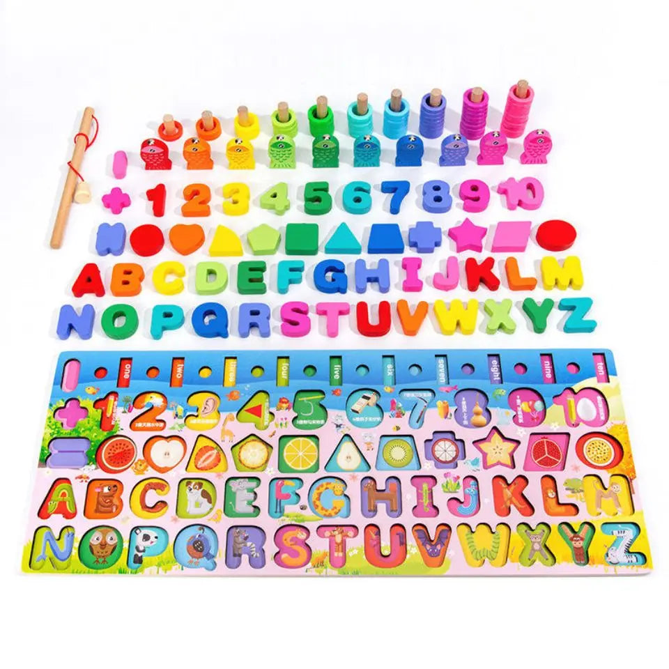 5 in One - Matching sensory Board - Toys Shop Australia | Educational Toys