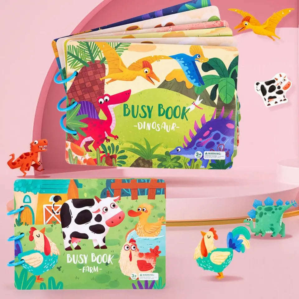 Quiet Busy Book - Toys Shop Australia | Educational Toys