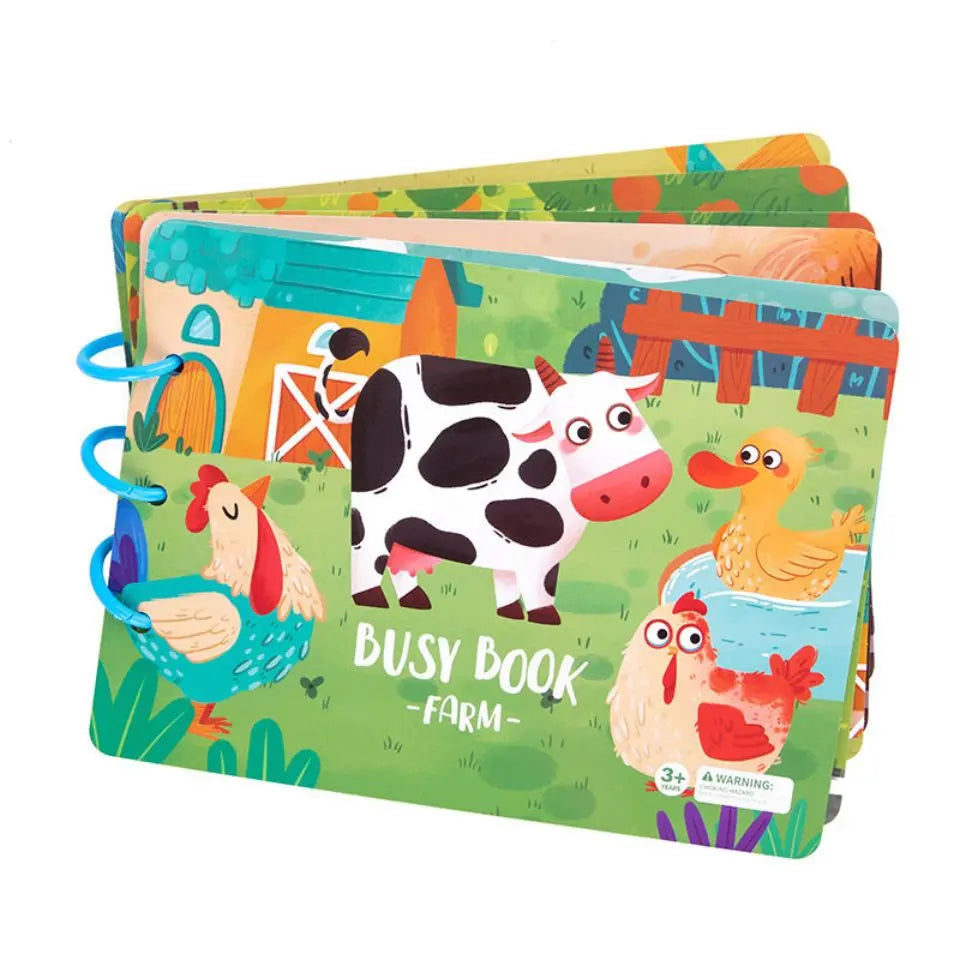Quiet Busy Book - Toys Shop Australia | Educational Toys
