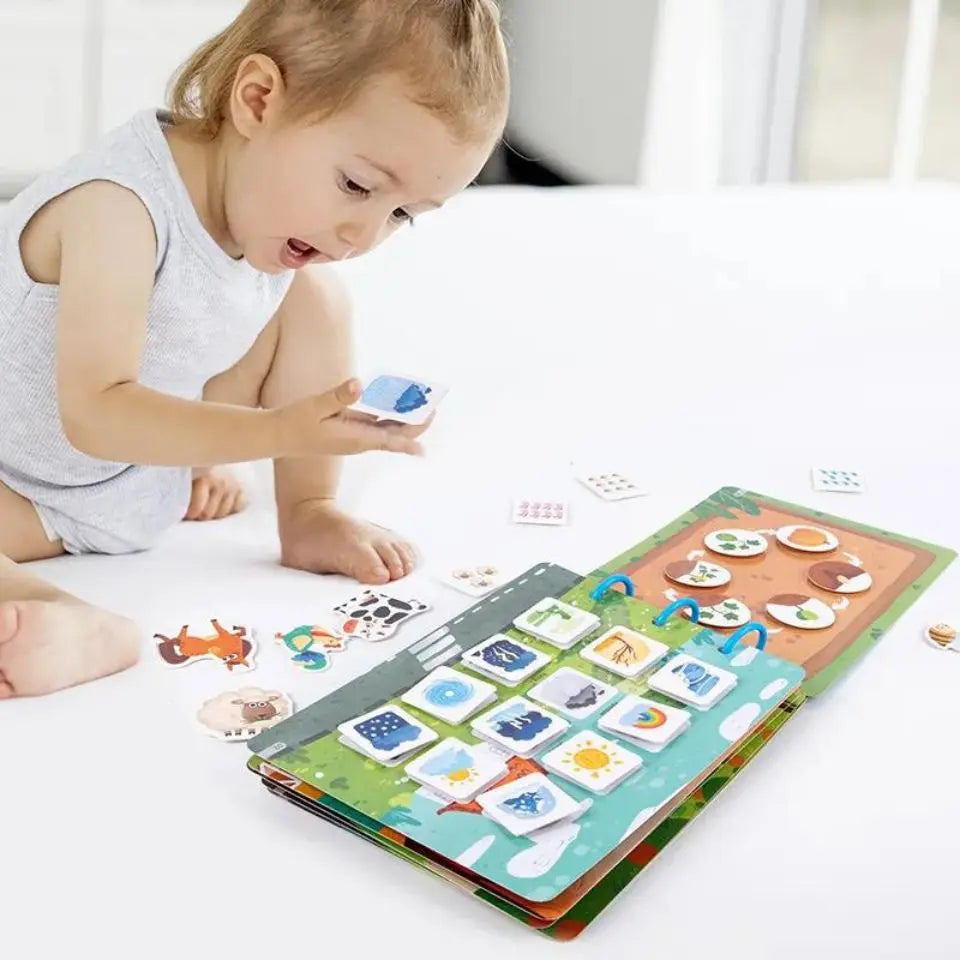 Quiet Busy Book - Toys Shop Australia | Educational Toys