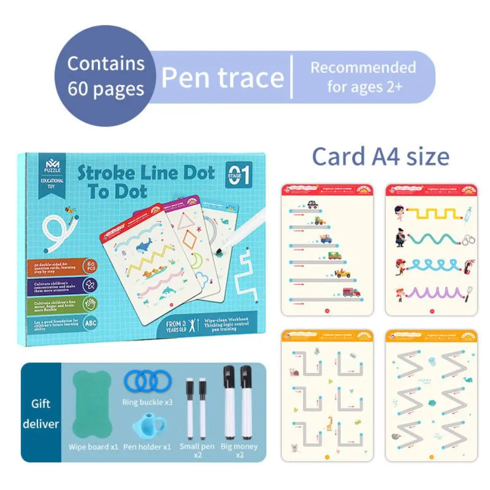 Pen Control Training book - Toys Shop Australia | Educational Toys