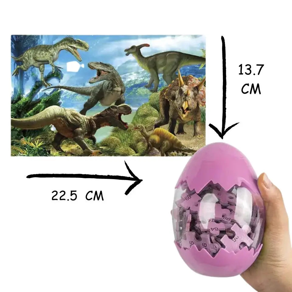 60 pieces Dinosaur Eggs puzzle - Toys Shop Australia | Educational Toys