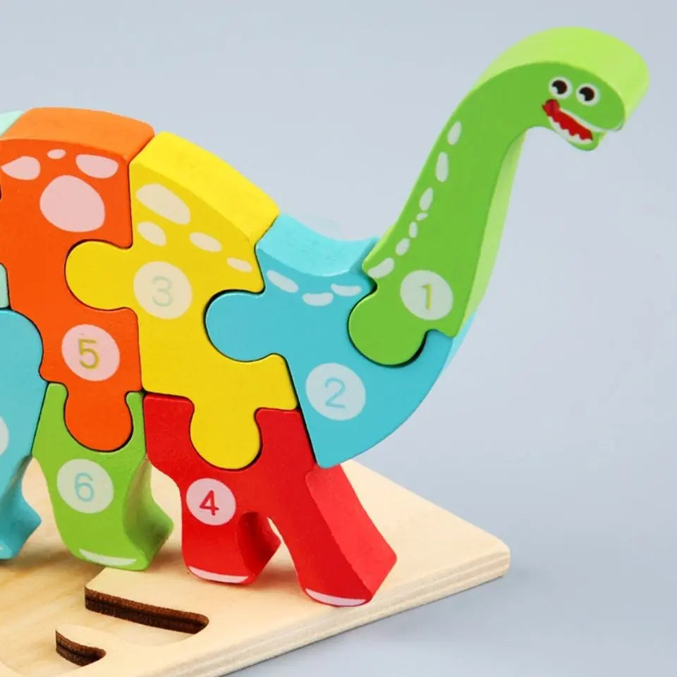 3D Wooden Cartoon Puzzle - Toys Shop Australia | Educational Toys