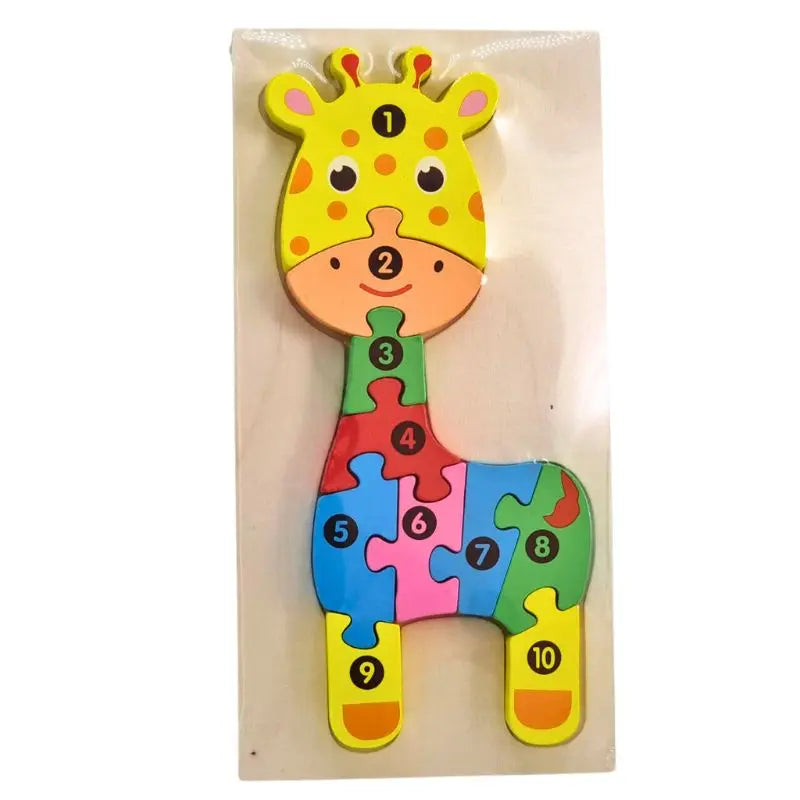 3D Wooden Cartoon Puzzle - Toys Shop Australia | Educational Toys