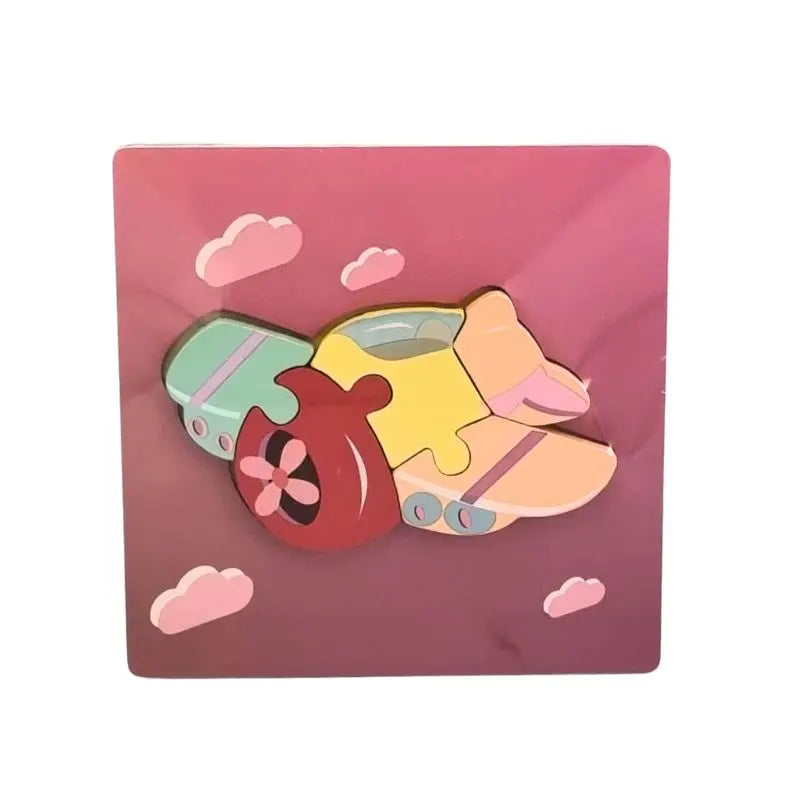 Montessori 3d puzzles vehicles - Toys Shop Australia | Educational Toys