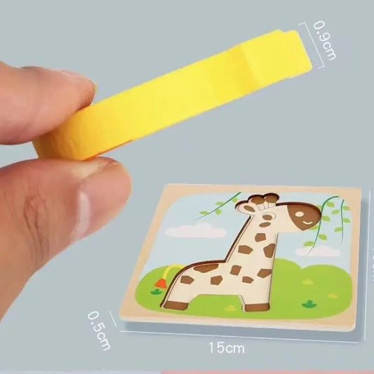 3D wooden animal puzzle - Toys Shop Australia | Educational Toys