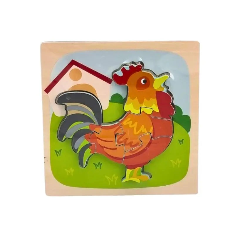 3D wooden animal puzzle - Toys Shop Australia | Educational Toys