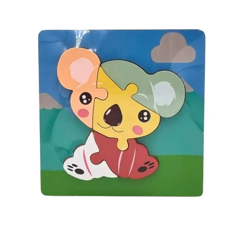 3D wooden animal puzzle - Toys Shop Australia | Educational Toys