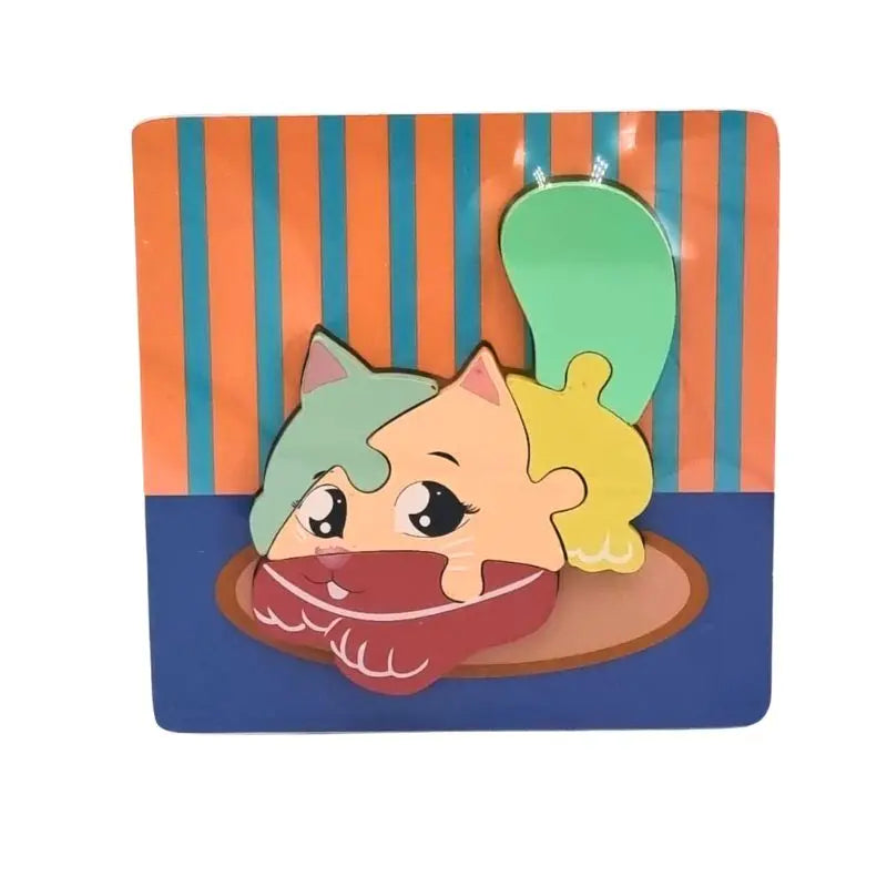 3D wooden animal puzzle - Toys Shop Australia | Educational Toys