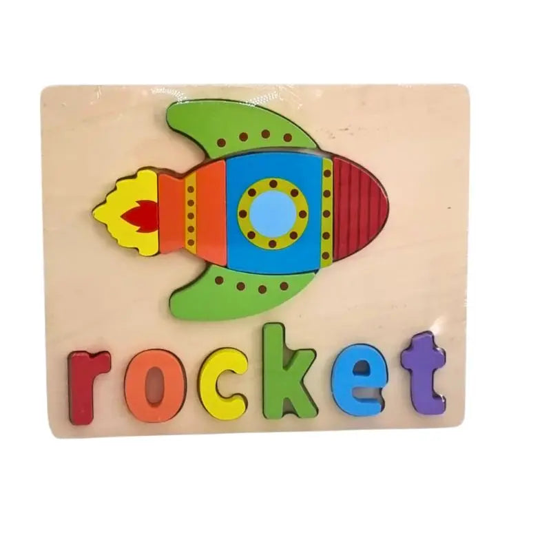 3D Animal and vehicle wooden puzzle - Toys Shop Australia | Educational Toys