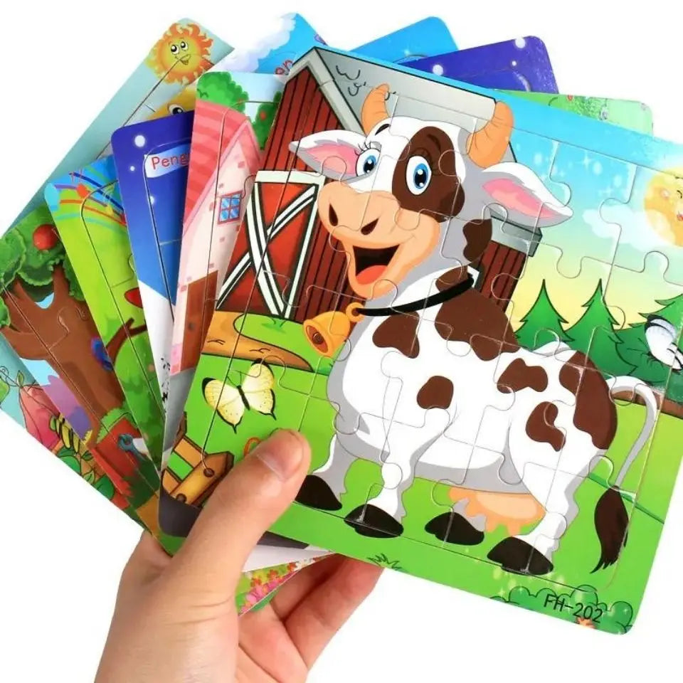 Cartoon training puzzle - Toys Shop Australia | Educational Toys