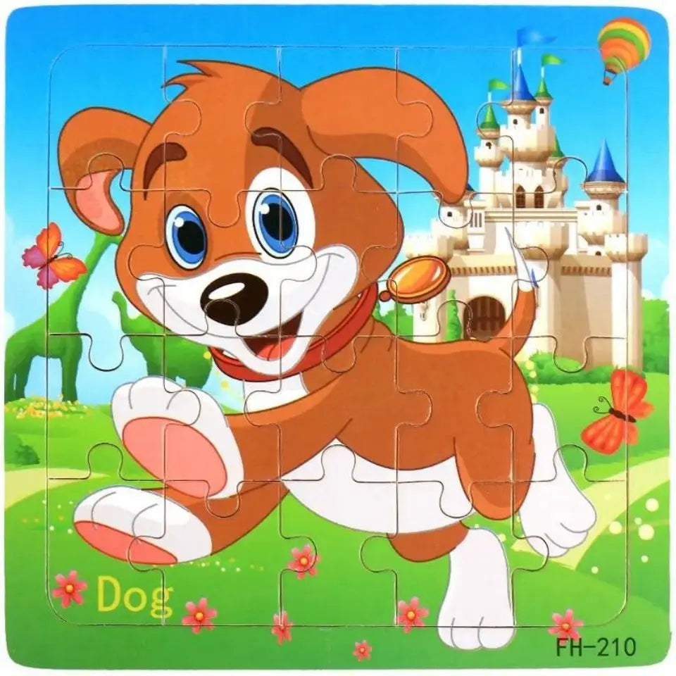 Cartoon training puzzle - Toys Shop Australia | Educational Toys