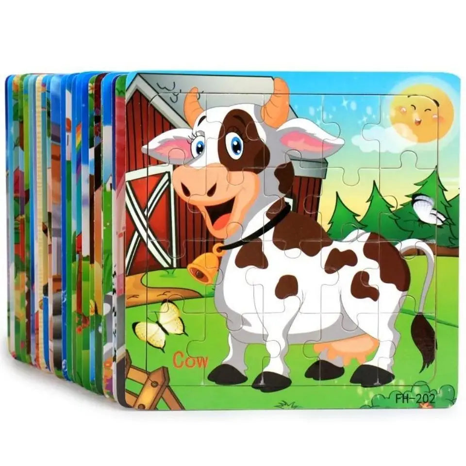 Cartoon training puzzle - Toys Shop Australia | Educational Toys
