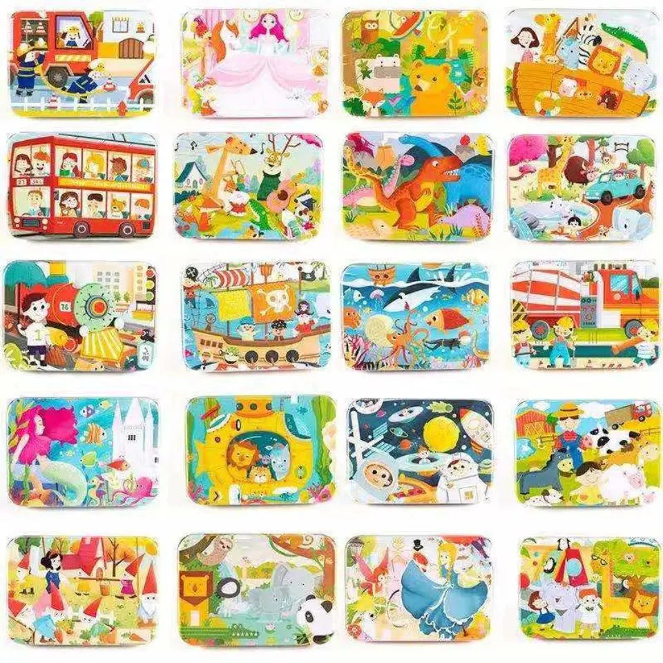 kids wooden puzzle 120 Pieces - Toys Shop Australia | Educational Toys