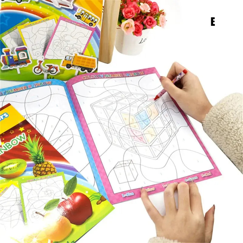 Tracing & Coloring Book Set - Toys Shop Australia | Educational Toys