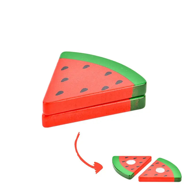 Wooden Cut Fruit & Veggie Kitchen Toy - Toys Shop Australia | Educational Toys