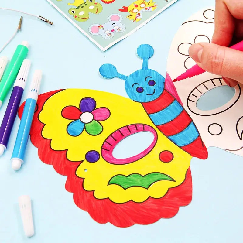 Cartoon Animal Painting Masks - Toys Shop Australia | Educational Toys