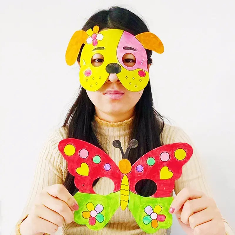 Cartoon Animal Painting Masks - Toys Shop Australia | Educational Toys