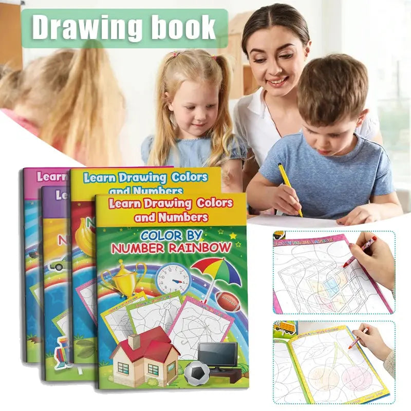 Tracing & Coloring Book Set - Toys Shop Australia | Educational Toys