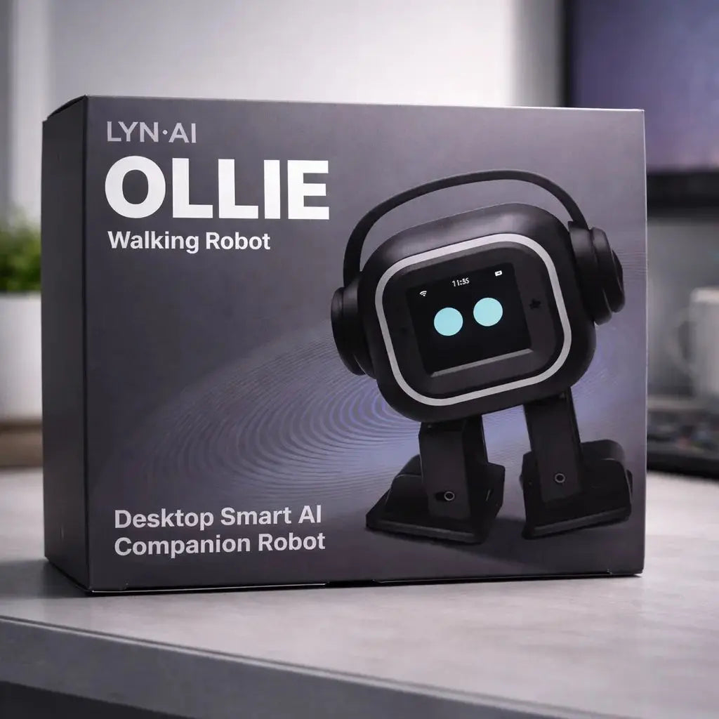 EMO AI Robot | Smart Chatbot Toy,Emotional Interaction,Singing and Dancing, Voice Control, Companion, Holiday Gifts