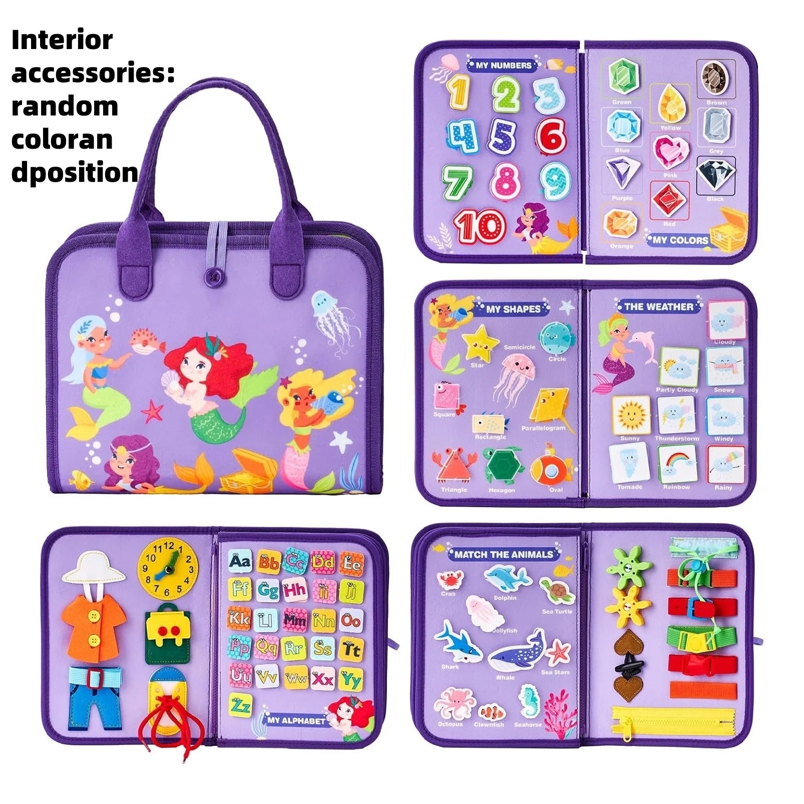Toddler Busy Board - Montessori Toys