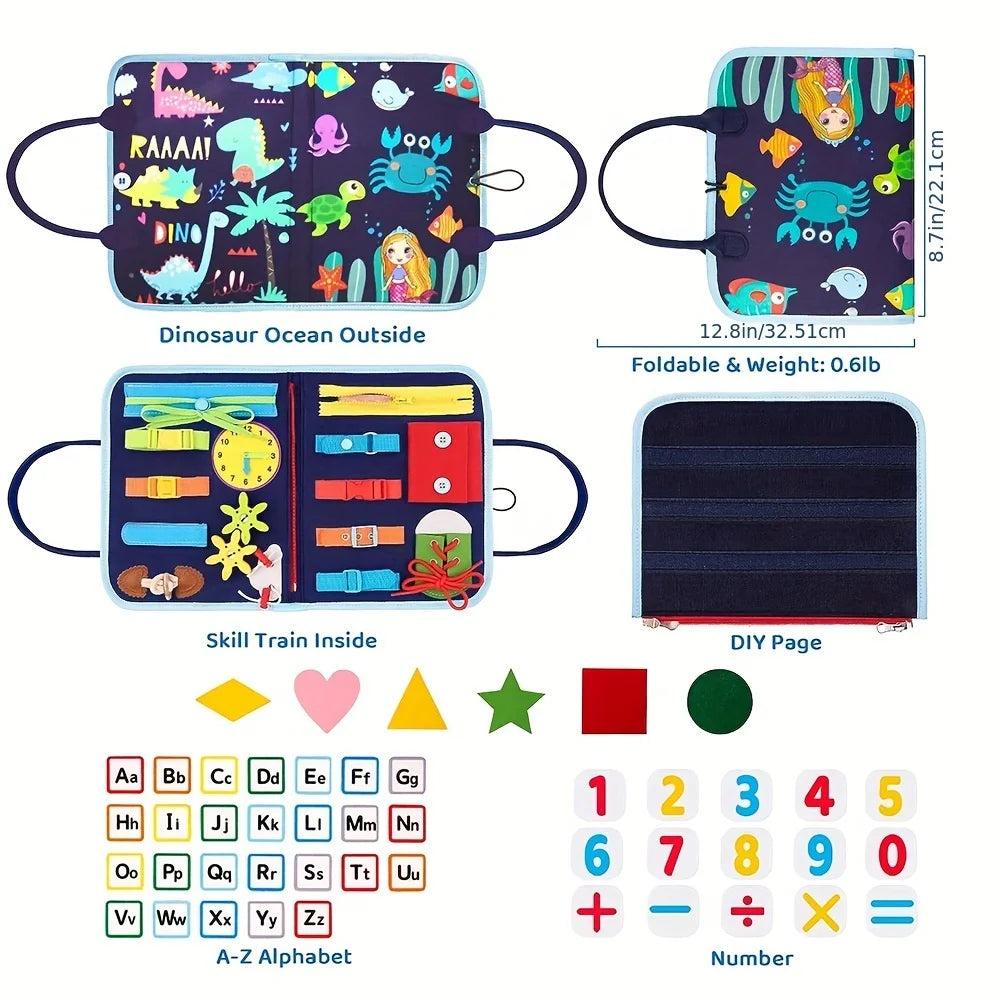 Busy Board Montessori Toy