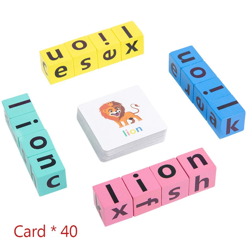 Wooden word spelling game - Toys4us