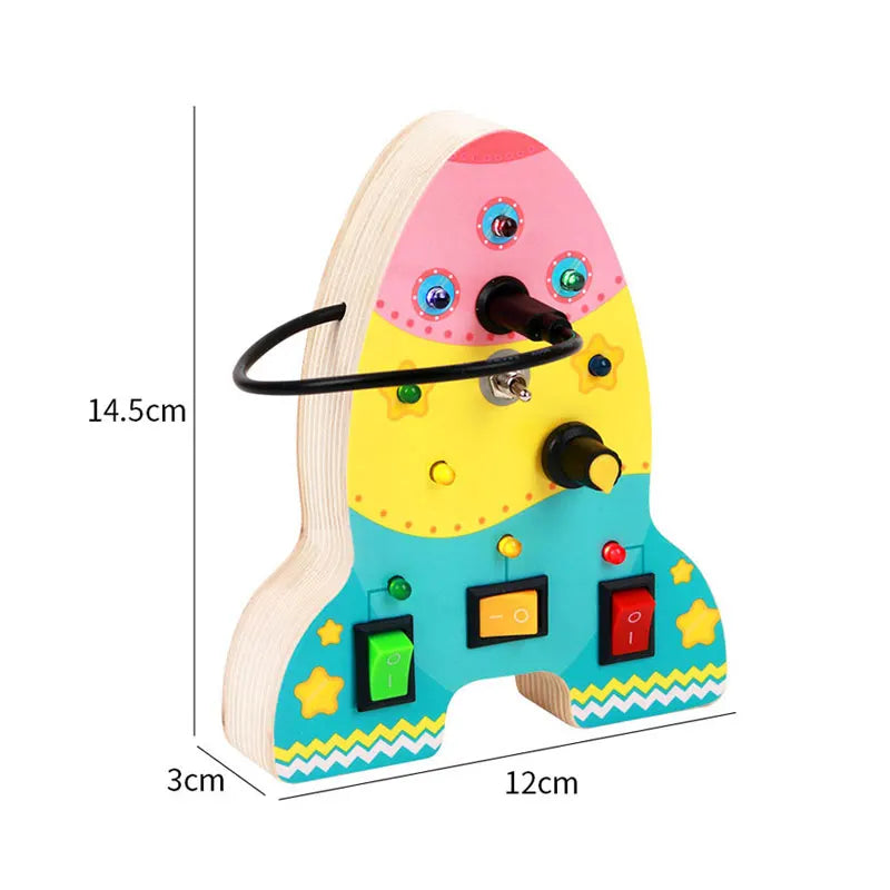 Busy Board Children Toys Led Light
